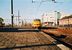 Een onbekend Plan U stel is net van het opstelspoor weggereden om naar het perron te rijden voor een rit Apeldoorn - Zutphen. 
Apeldoorn eind 1999. A unknown diesel train unit Plan U from the NS has just left the siding to stop at the platform for a trip Apeldoorn - Zutphen. 
Picture taken in the end of 1999.