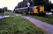 In juli 1987 rangeert de NS 2409 in Utrecht bij de Atoomweg. In July 1987 the diesel engine NS 2409 is shunting nearby the Atoomweg.