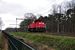 Op 10-1-2013 komt de losse 6411 van DB Schenker voorbij rijden richting Almelo. 
12:39 On 10-1-2013 the diesel engine 6411 from DB Schenker is on its way to Almelo. 
12:39