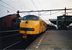 Een Plan U stel van Syntus staat aan het perron na een ritje uit Winterswijk.
Eind 2000.  A diesel train unit type Plan U from Syntus has just arrived in Zutphen after a trip from Winterswijk.
Picture taken at the end of 2000.