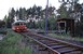 Op 3-8-1975 maakt de Y7 nr 1200 van de SJ een stop in Skifors aan de DVVJ. On 3-8-1975 the diesel railcar type Y7 nr 1200 from the SJ is stopping Skifors on the DVVJ.