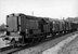 Op 1-3-1956 rijdt hippel 501 met een sleep goederenwagens in Eindhoven. 
Beeldmateriaal Het Utrechts Archief Nr. 151523 On 1-3-1956 a diesel shunting engine NS Hippel 501 is pulling some wagons in Eindhoven.
Image from Het Utrechts Archief Nr. 151523