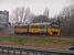 Op 23-3-2005 rijdt de NoordNed Wadloper 3216 met speciale NNTTM (Noord Nederlands Trein en Tram Museum in Zuidbroek) bedrukking vanuit Delfzijl of Roodeschool richting haar eindbestemming Groningen C.S. 
11:05 On 23-3-2005 a diesel train unit (NoordNed Wadloper 3216) that is imprinted with an advertisement for the NNTTM (Noord Nederlands Trein en Tram Museum) in Zuidbroek is heading for Groningen C.S.
11:05