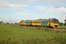 Op 26-9-2005 rijdt wadloper nr 3218 van NoordNed uit Appingedam richting Groningen de Damsterweg voorbij.
10:56 On 26-9-2005 a diesel train unit (NoordNed Wadloper 3218) has just left Appingedam and passes the 