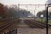 Twee Plan V stellen uit Arnhem komen Dieren binnenrijden. 
Foto genomen eind 2000. Two electric train units type Plan V from the NS are arriving at Dieren from Arnhem. 
Picture taken at the end of 2000.