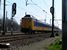 Op 2-4-2005 rijdt een Koploper drietje Onnen voorbij op weg van Zwolle naar Groningen. 
12:29 On 2-4-2005 an electric train unit NS Koploper is passing Onnen on its way from Zwolle to Groningen.
12:29