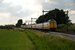 Twee NS koplopers rijden Teuge voorbij richting Deventer op 25-6-2008 om 17:18. Two electric train units (NS Koploper) pass Teuge on their way to Deventer on 25-6-2008 at 17:18