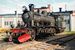 De stoomloc E2 1105  van de Arvidsjaurs Järnvägsförening staat op 10-7-1998 bij de locloods in Arvidsjaur.
 The E2 1105 steam locomotive from the Arvidsjaurs Järnvägsförening is standing near the locomotive shed of Arvidsjaur on 10-7-1998.
