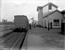 Het station van Heerde rond 1950 de (stoom) trein richting Zwolle over de Baronnenlijn.
Beeldmateriaal Het Utrechts Archief Nr. 154624 The station of Heerde around 1950 with the (steam) train to Zwolle over the Baronnenlijn.
Image from Het Utrechts Archief Nr. 154624