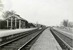 Het station van Lochem in maart 1966 met links het toiletgebouw.
Beeldmateriaal Het Utrechts Archief Nr. 169083 The station of Lochem in March 1966 with the toilet building on the left.
Image from Het Utrechts Archief Nr. 169083