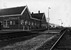 Het station van Loppersum op 16-11-1970.
Beeldmateriaal Het Utrechts Archief Nr. 153177 The station of Loppersum on 16-11-1970.
Image from Het Utrechts Archief Nr. 153177