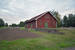 Eén van de gebouwen op het voormalig emplacement van Älvdalen.
27-7-2016 20:47 One of the buildings on the former yard of Älvdalen station. 
27-7-2016 20:47