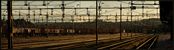 Op 6-8-2008 zijn we op het verlaten station van Ånge, waar we deze panorama in westelijke richting schieten. 
20:41 On 6-8-2008 we were in Ånge where we shot this nice panorama of the abandoned railway station in Western direction. 
20:41