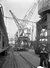 Een kade in de haven van Delfzijl met kadekranen en straatspoor in 1937.
Beeldmateriaal Het Utrechts Archief Nr. 807284 A quay in the harbor of Delfzijl in 1937 with quay cranes and some tracks.
Image from Het Utrechts Archief Nr. 807284