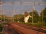 Het emplacement van Strömtorp in de avond van 21-6-2005 21:11. The yard of Strömtorp in the evening sun on 21-6-2005 at 21:11.