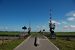 Een overweg in de spoorlijn Groningen - Delfzijl / Roodeschool. 
30-9-2006 12:52 A railway crossing on the railway Groningen - Delfzijl / Roodeschool. 
30-9-2006 12:52