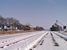 Het besneeuwde emplacement van Zuidbroek, gezien van de westzijde. 
5-3-2005 13:29 The snowy yard of Zuidbroek, seen from the west. 
5-3-2005 13:29