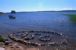 Een creatieve uitspatting van ons op de camping in Arvika.
Zomervakantie 1997 The ASG logo made with stones on the campsite in Arvika. 
Summer 1997.